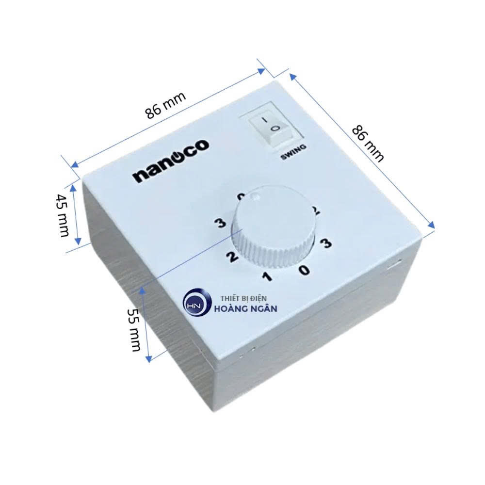 Quạt Trần Đảo Cơ B5 65W NOF1853GR Nanoco