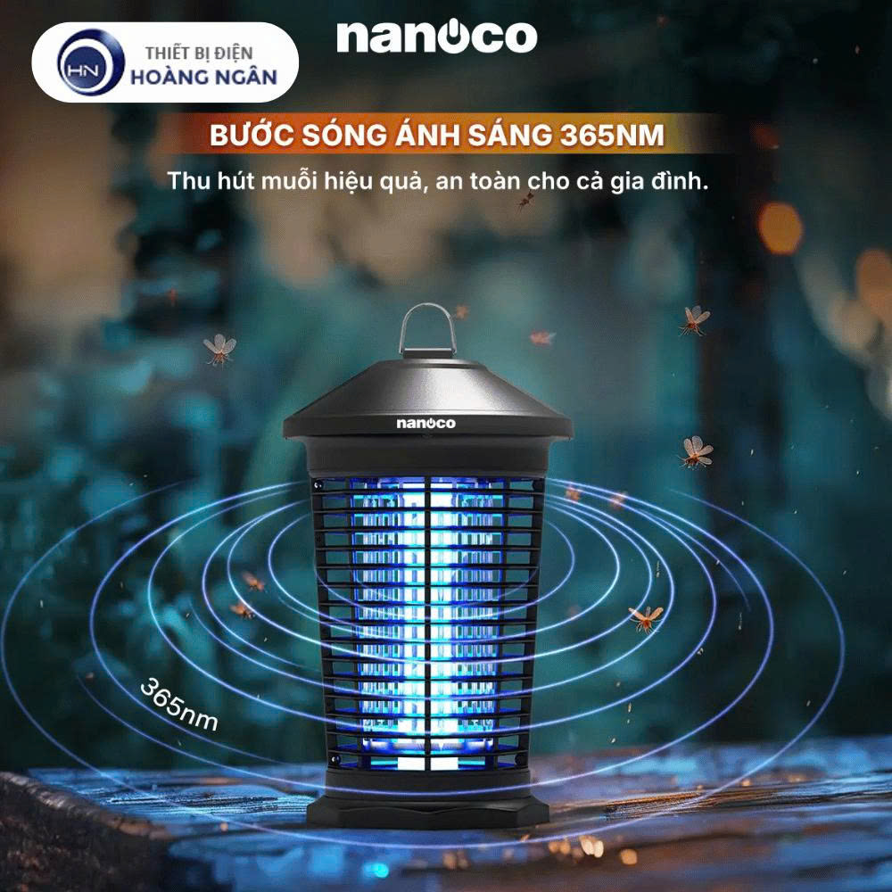 Đèn Bắt Muỗi Thông Minh Nanoco NML18B1