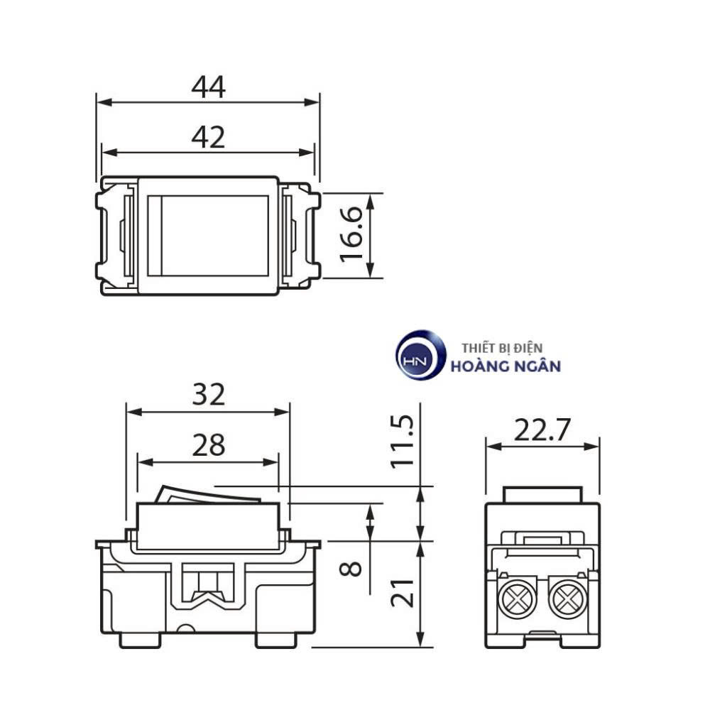 Công Tắc Đảo Chiều WNG5004W-7 Panasonic