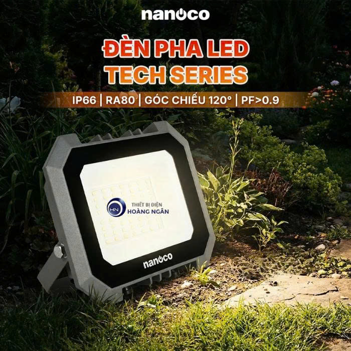 Đèn Pha LED Ngoài Trời Nanoco - Tech Series