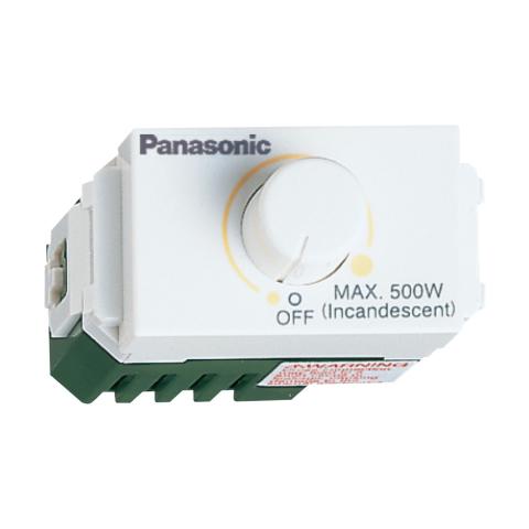Bộ điều chỉnh độ sáng đèn, 220VAC - 500W loại có chức năng bật tắt WIDE Series Panasonic