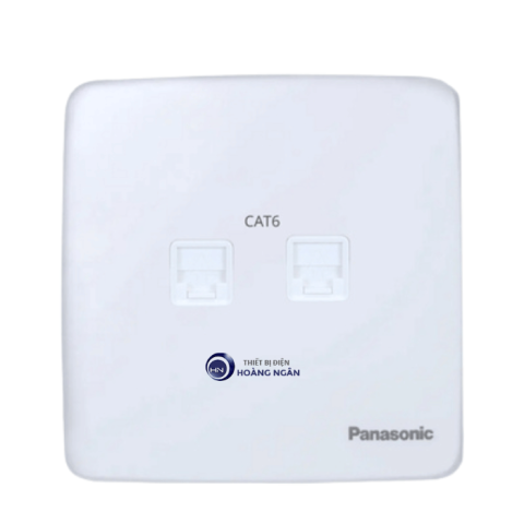 Bộ 2 ổ cắm Data CAT6 WMT432 Minerva Panasonic