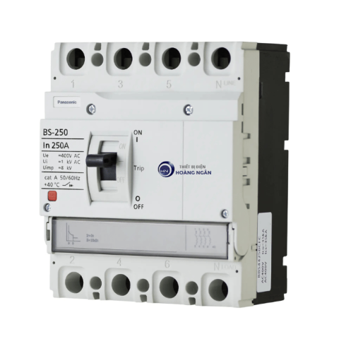 Cầu Dao Tự Động Dạng Khối Đóng Ngắt Mạch Điện MCCB 4P4E Tiêu Chuẩn Quốc Tế IEC 60947-2 Standard Panasonic | SF Series