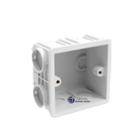 Hộp Âm Đơn Vuông Ghép Nối Chống Cháy Chuẩn BS Nanoco NA1051