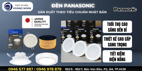 Mua Đèn Panasonic Tại TP.HCM, Bình Dương - Chính Hãng Nhật Bản, Giá Tốt, Giao Hàng Nhanh