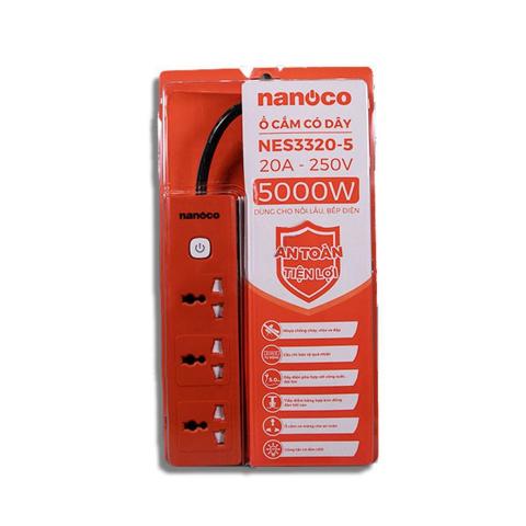 Ổ cắm có dây NES3320-5 Nanoco