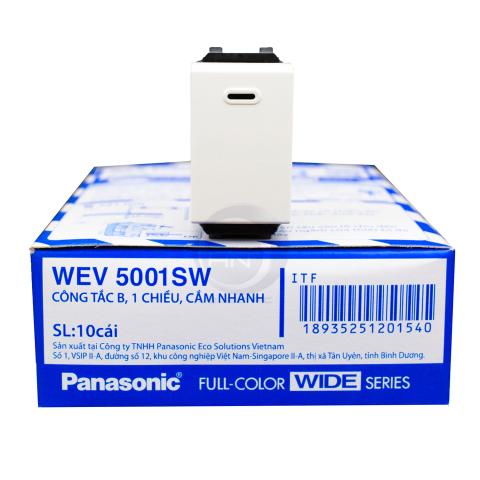 Công Tắc B, 1 chiều 250VAC - 16A WIDE Series Panasonic