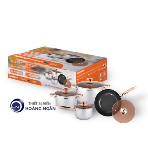 Bộ Nồi Inox 304 Nanoco NCWS850