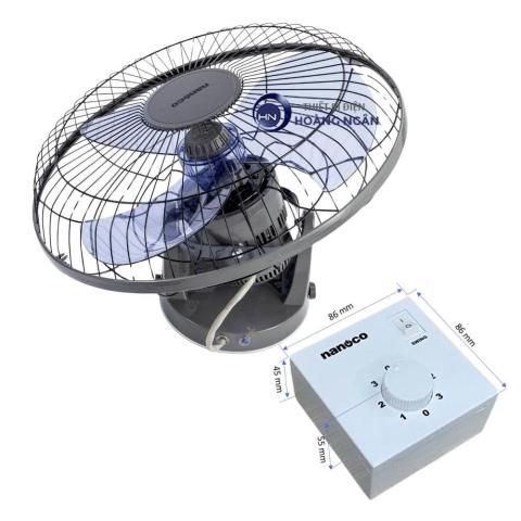 Quạt Đảo Trần Dùng Hộp Số NOF1650GR Nanoco