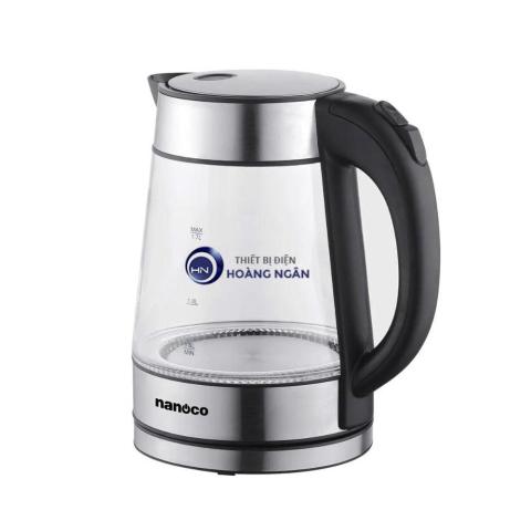 Bình Đun Siêu Tốc Thủy Tinh Nanoco NKT1702